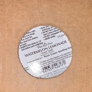 White Barn Watermelon Lemonade Candle - Fresh Citrus Scent